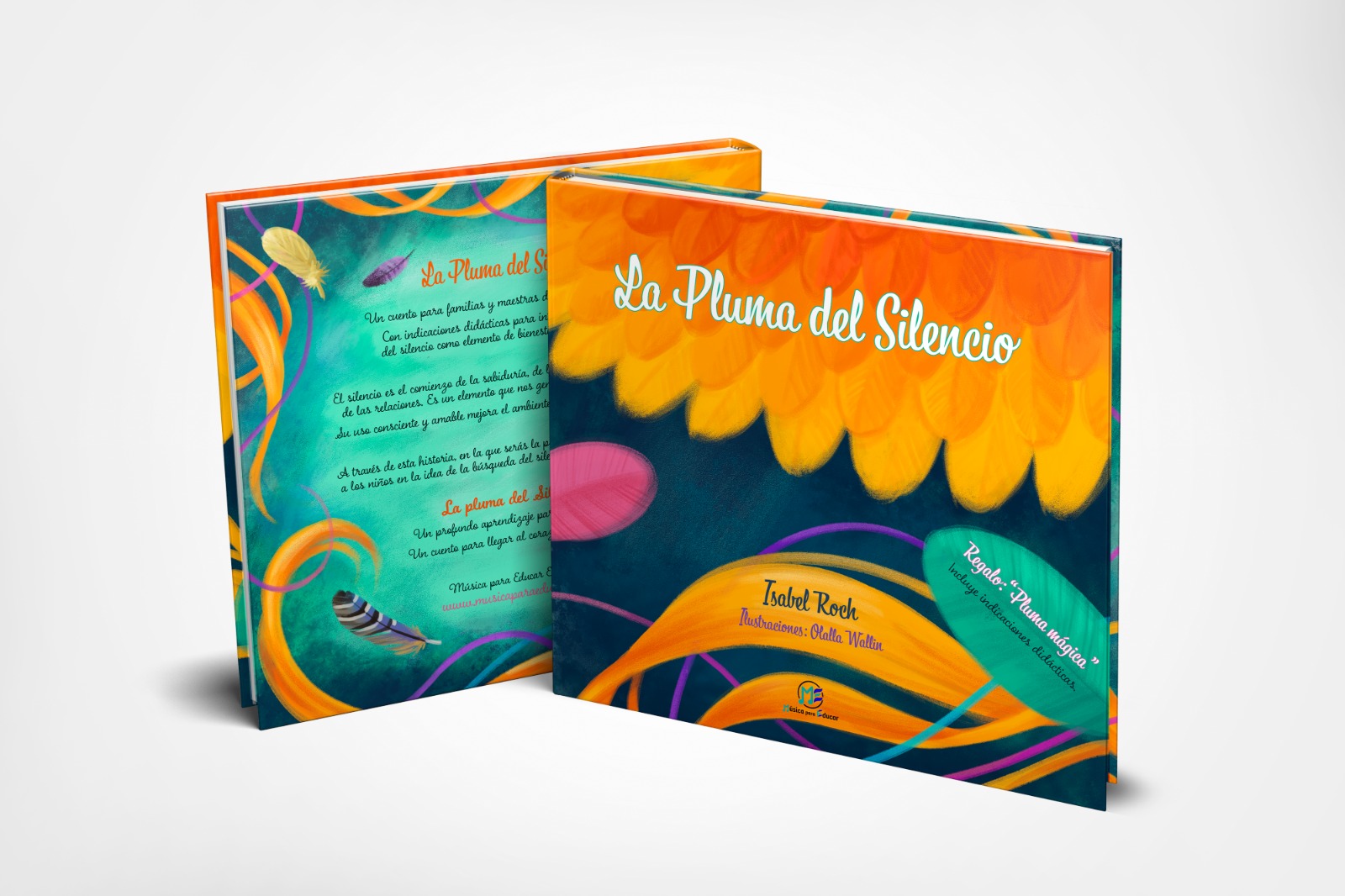 La Pluma del Silencio - cuento ilustrado de Isabel Roch